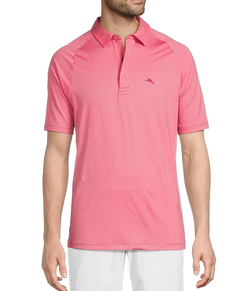 Tommy Bahama Big & Tall IslandZone Palm Desert Tides Short Sleeve Polo Shirt