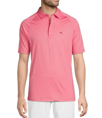 Tommy Bahama Big & Tall IslandZone Palm Desert Tides Short Sleeve Polo Shirt