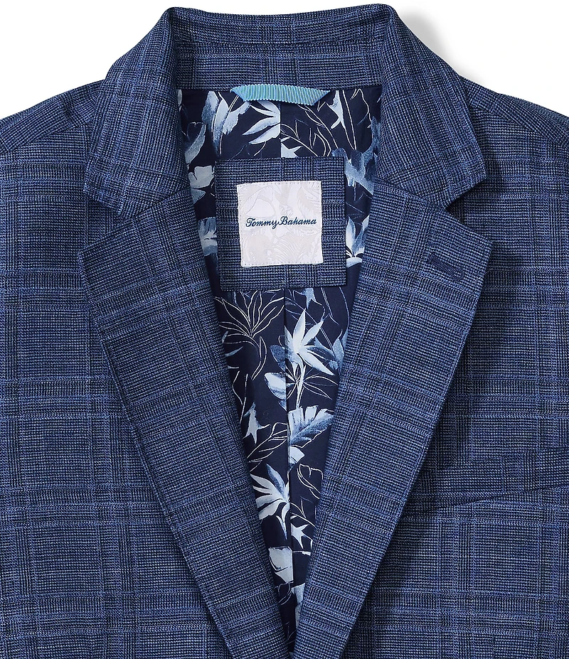 Tommy Bahama Big & Tall Latigo Glenn Plaid Blazer
