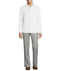 Tommy Bahama Big & Tall Linen Paradise Breezer Long Sleeve Woven Shirt
