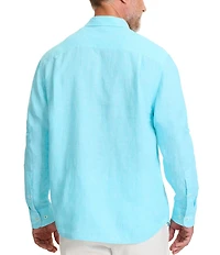 Tommy Bahama Big & Tall Linen Paradise Breezer Long Sleeve Woven Shirt