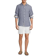 Tommy Bahama Big & Tall Linen Paradise Breezer Long Sleeve Woven Shirt
