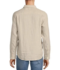 Tommy Bahama Big & Tall Linen Paradise Breezer Long Sleeve Woven Shirt