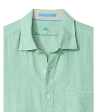 Tommy Bahama Big & Tall Linen Paradise Breezer Long Sleeve Woven Shirt