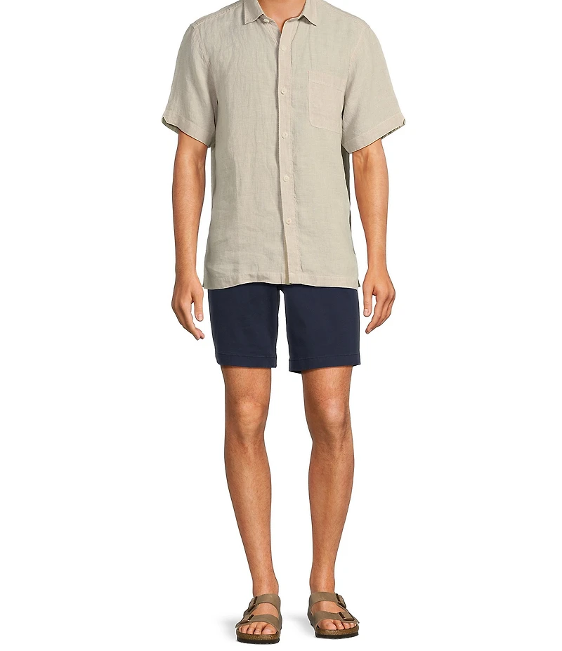 Tommy Bahama Big & Tall Linen Paradise Breezer Short Sleeve Woven Shirt