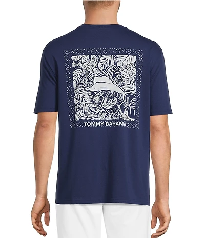 Tommy Bahama Big & Tall Marlin Tropics Short Sleeve T-Shirt