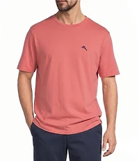 Tommy Bahama Big & Tall Marlin Waves Short Sleeve T-Shirt