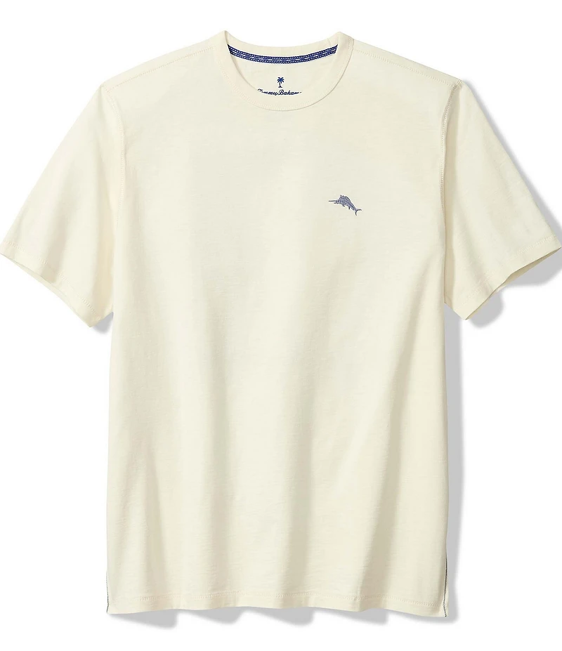 Tommy Bahama Big & Tall Monstera Blues Lux Short Sleeve T-Shirt