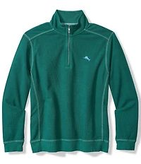 Tommy Bahama Big & Tall Montego Bay Quarter Zip Pullover