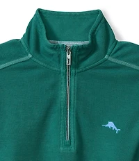 Tommy Bahama Big & Tall Montego Bay Quarter Zip Pullover