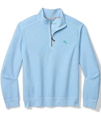 Tommy Bahama Big & Tall Montego Bay Quarter Zip Pullover