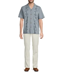 Tommy Bahama Big & Tall Palm Fresco Beach Short Sleeve Woven Camp Shirt