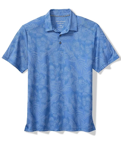 Tommy Bahama Big & Tall Palm Fresco Hibiscus Short Sleeve Polo Shirt