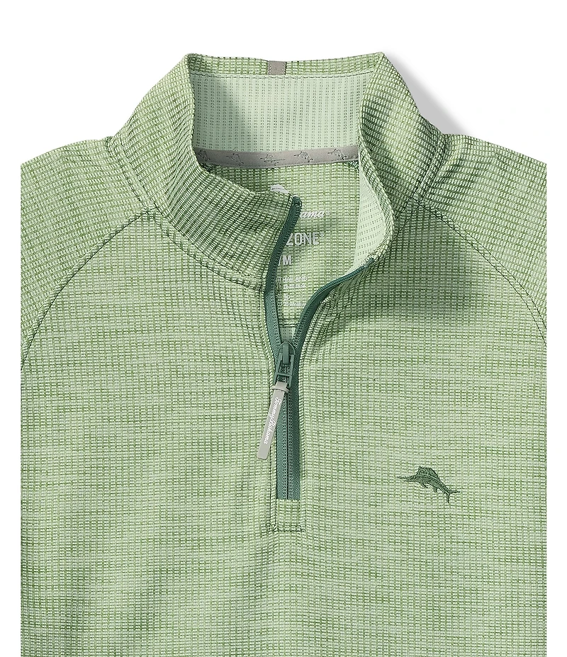 Tommy Bahama Big & Tall Palm Pro Half-Zip Pullover