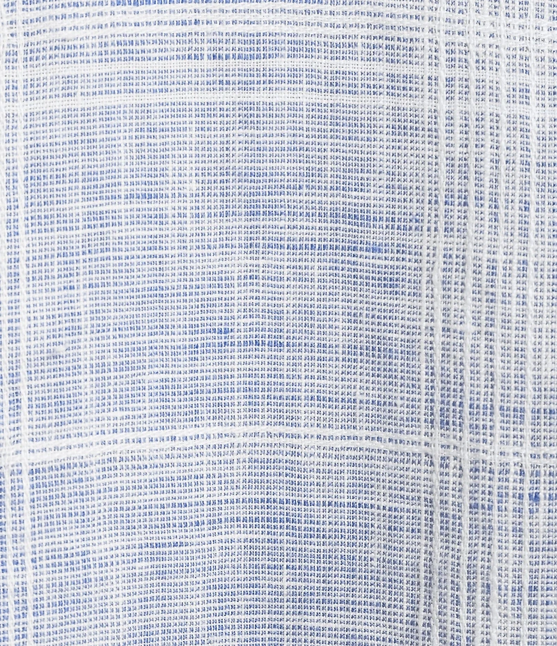 Tommy Bahama Big & Tall Paradisco Plaid Linen Long Sleeve Woven Shirt