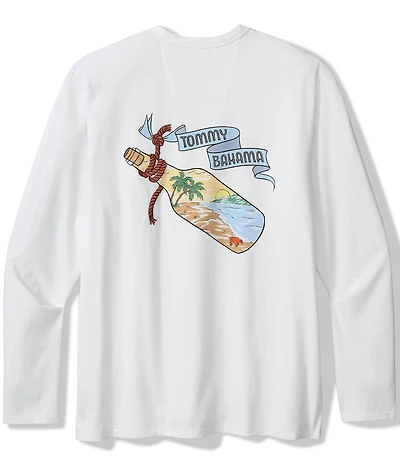Tommy Bahama Big & Tall Paradise In A Bottle Long Sleeve T-Shirt