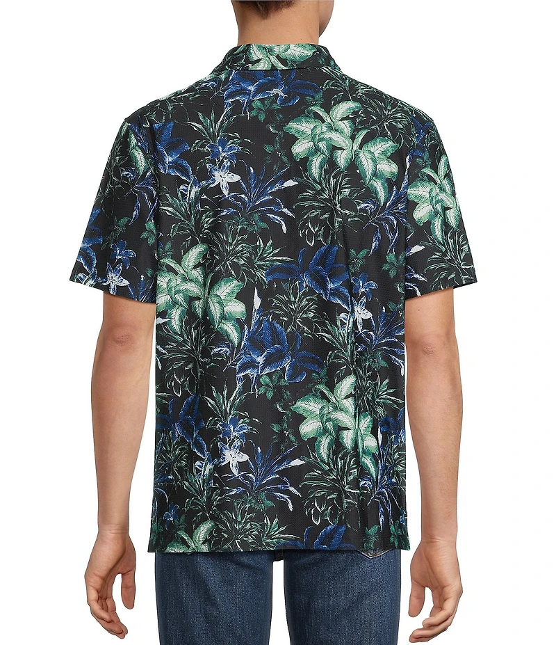 Tommy Bahama Big & Tall Pebble Coast Canopy Short Sleeve Polo Shirt