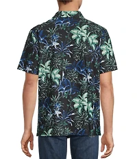 Tommy Bahama Big & Tall Pebble Coast Canopy Short Sleeve Polo Shirt