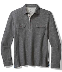 Tommy Bahama Big & Tall Penn Cove Long Sleeve Polo Shirt