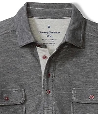 Tommy Bahama Big & Tall Penn Cove Long Sleeve Polo Shirt