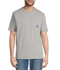 Tommy Bahama Big & Tall Pug Crawl Pocket Short Sleeve T-Shirt