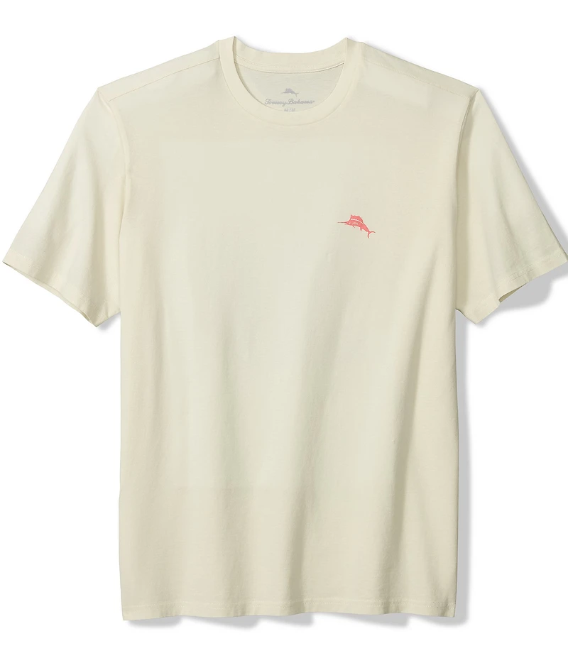 Tommy Bahama Big & Tall Reel Catch Short Sleeve T-Shirt