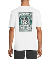 Tommy Bahama Big & Tall Reel In The Jackpot Short Sleeve Knit T-Shirt