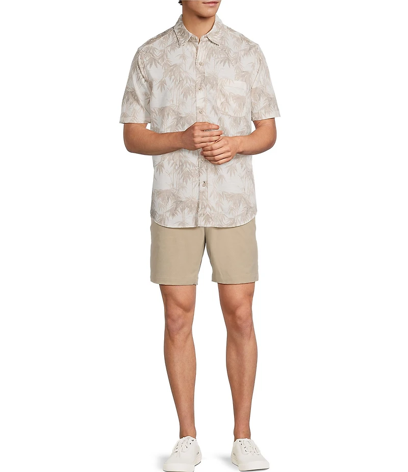 Tommy Bahama Big & Tall San Lucio Tides Bamboo Short Sleeve Woven Shirt