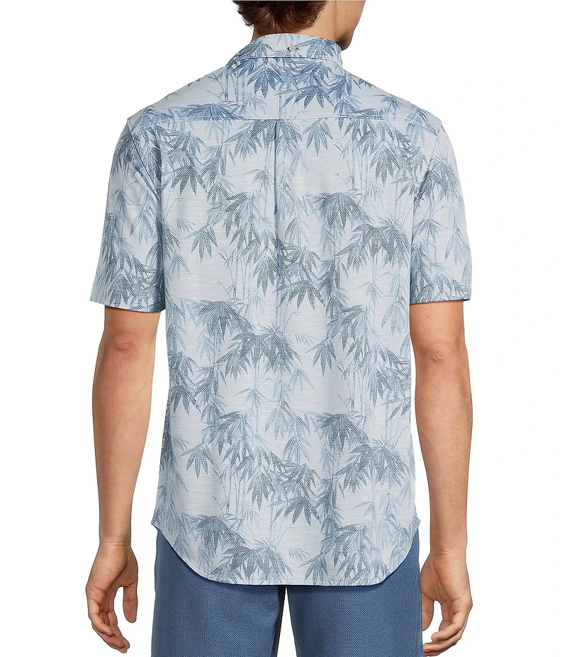 Tommy Bahama Big & Tall San Lucio Tides Bamboo Short Sleeve Woven Shirt