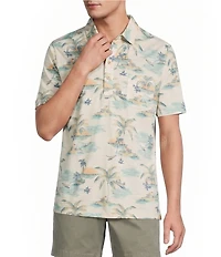 Tommy Bahama Big & Tall San Lucio Tides Mirage Short Sleeve Polo Shirt