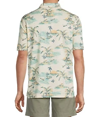 Tommy Bahama Big & Tall San Lucio Tides Mirage Short Sleeve Polo Shirt