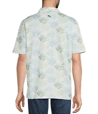 Tommy Bahama Big & Tall San Lucio Verde Palms Short Sleeve Polo Shirt