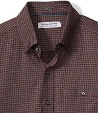 Tommy Bahama Big & Tall San Sebastian Check Long Sleeve Woven Shirt