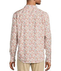 Tommy Bahama Big & Tall Sarasota Stretch Breeze Blooms Long Sleeve Woven Shirt