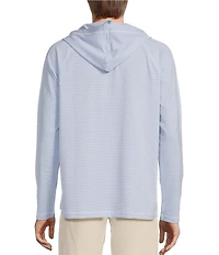 Tommy Bahama Big & Tall Starboard Stripe Long Sleeve Hoodie