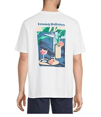 Tommy Bahama Big & Tall Swim Up Sips Short Sleeve T-Shirt