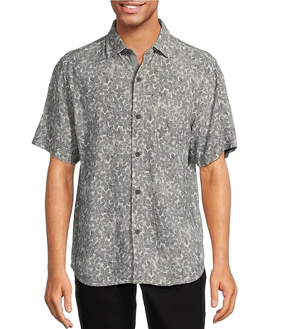 Tommy Bahama Big & Tall Veracruz Cay Sand Dollar Short Sleeve Woven Shirt
