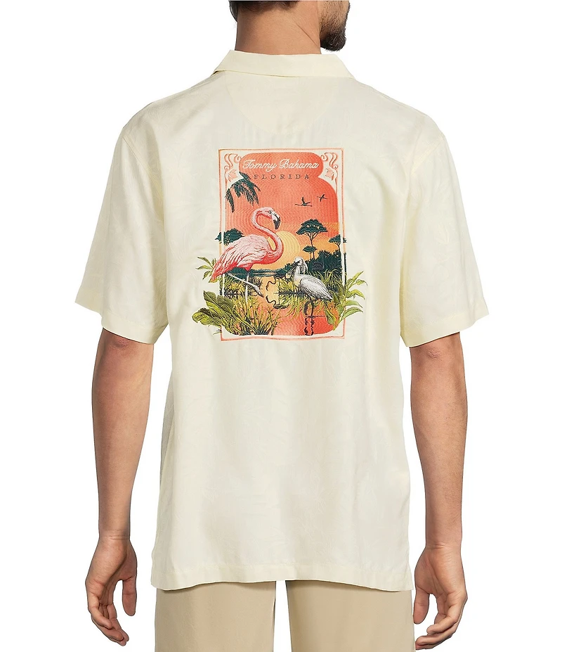 Tommy Bahama Blush Bayou Short Sleeve Woven Shirt