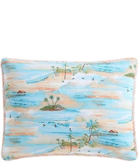 Tommy Bahama Bon Voyage Cotton Reversible Quilt Mini Set
