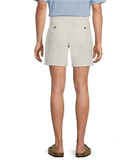 Tommy Bahama Boracay Island Chino Flat-Front 7#double; Inseam Shorts