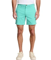 Tommy Bahama Boracay Island Chino Flat-Front 7#double; Inseam Shorts