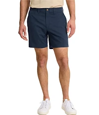 Tommy Bahama Boracay Island Chino Flat-Front 7#double; Inseam Shorts