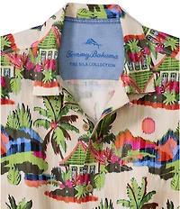 Tommy Bahama Cabana Skies Short Sleeve Woven Camp Shirt