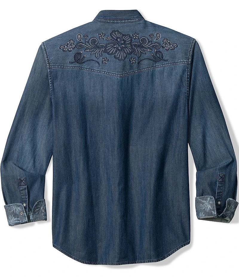 Tommy Bahama Calypso Cowboy Long Sleeve Woven Shirt