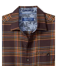Tommy Bahama Canyon Beach Camano Plaid Long Sleeve Woven Shirt