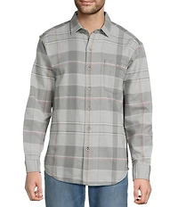 Tommy Bahama Canyon Beach Pebble Cay Plaid Long Sleeve Shirt
