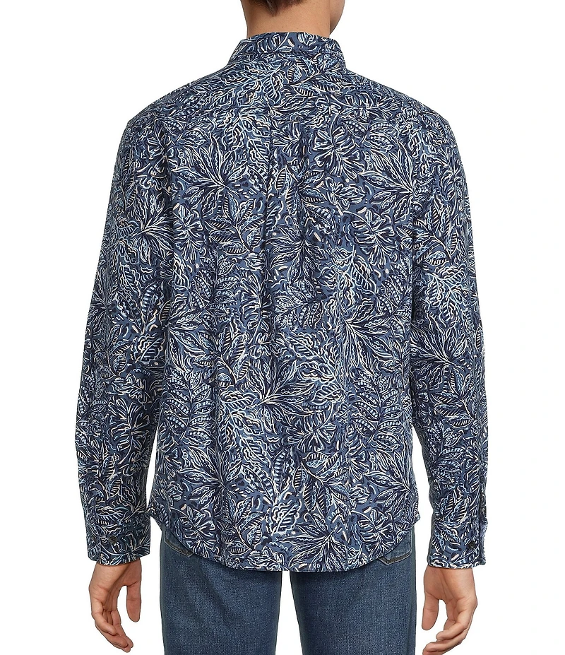 Tommy Bahama Canyon Beach Petina Palms Long Sleeve Woven Shirt