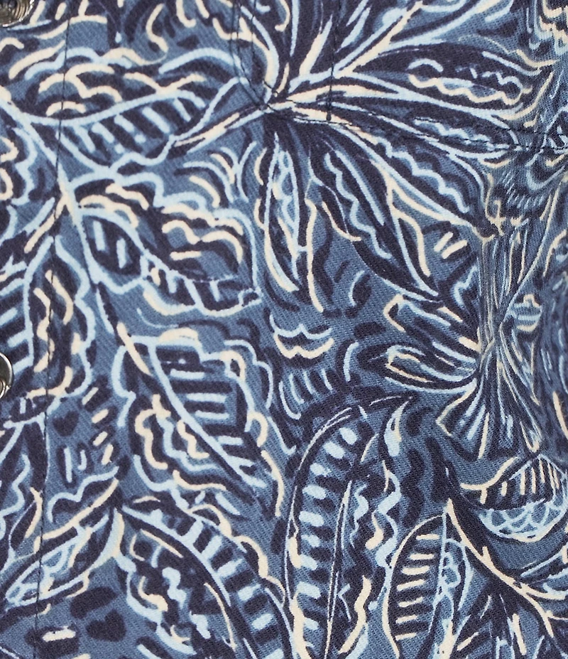 Tommy Bahama Canyon Beach Petina Palms Long Sleeve Woven Shirt