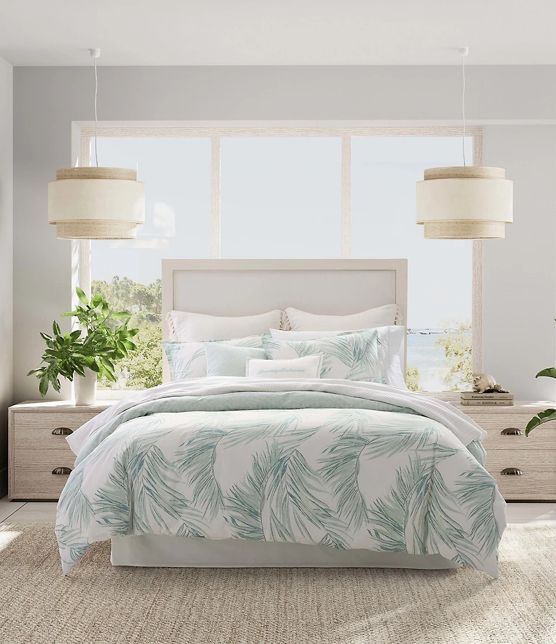 Tommy Bahama Canyon Palms Cotton Reversible Duvet Cover Mini Set