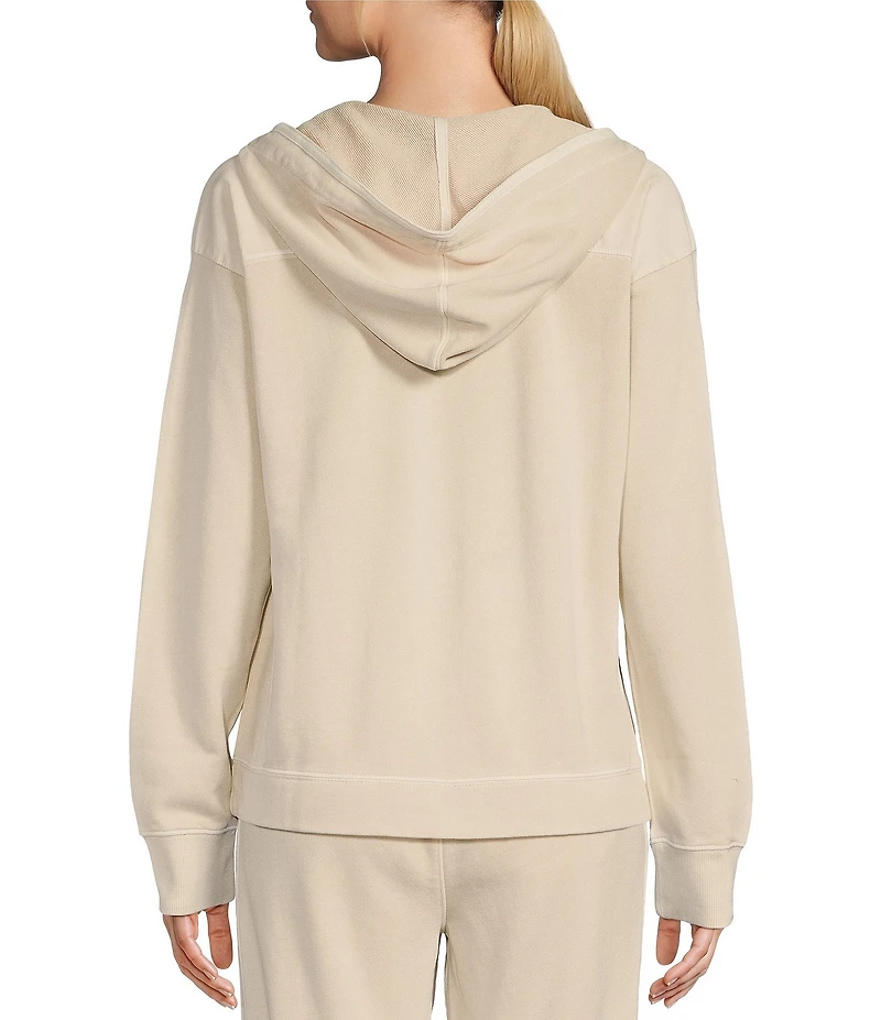 Tommy Bahama Captiva Isles Hybrid Twill French Terry Long Sleeve Hooded Coordinating Pullover